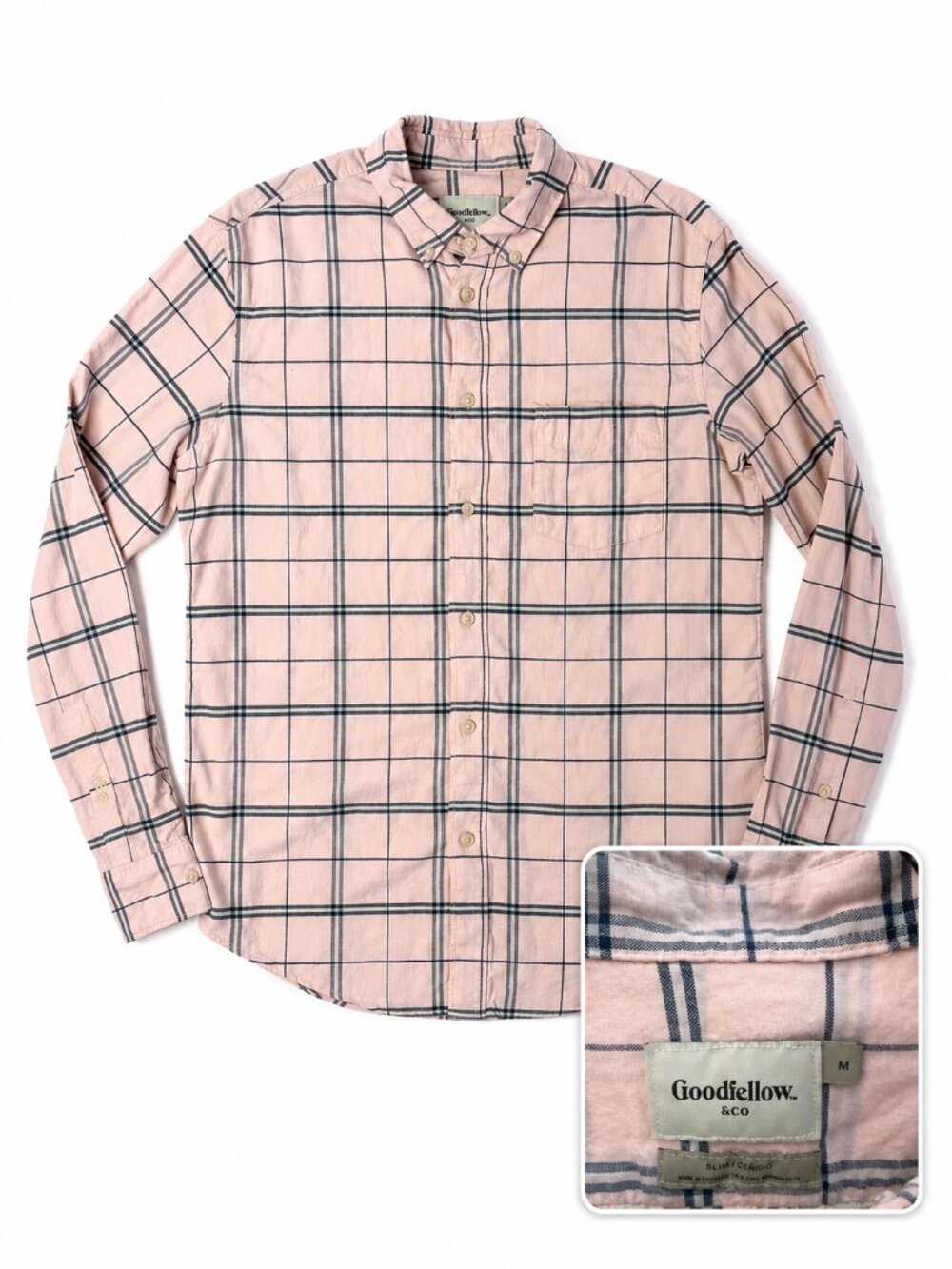 Goodfellow & Co Men's Button-Up Shirt – Size Medium